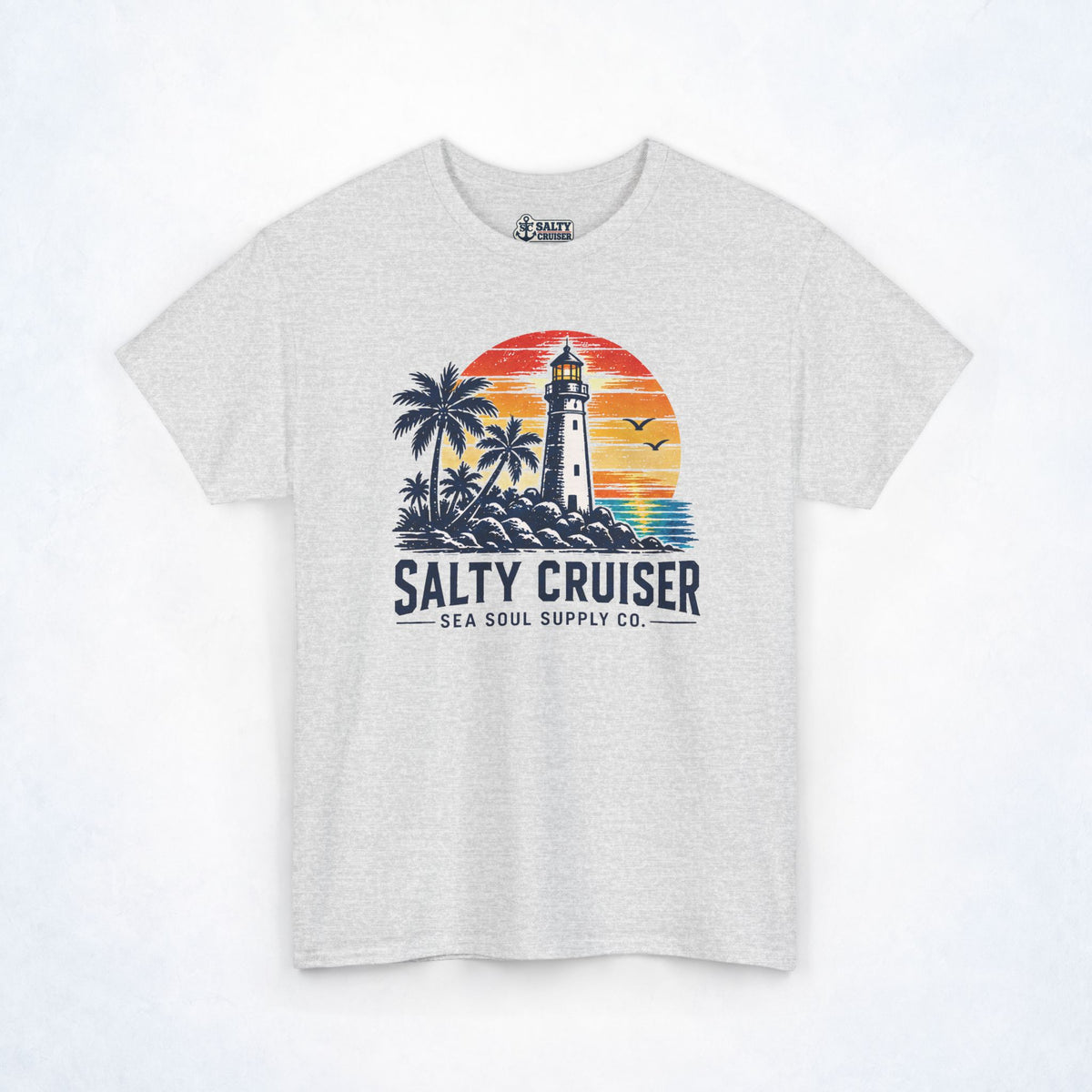 Salty Cruiser Sea Soul Supply Co. Lighthouse Tee