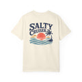 Salty Cruiser Retro Sunset Front and Back Tee