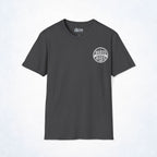 Boats and Hoes Badge Front & Back Print Tee