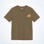 Beaches & Hoes Tropical Sunset Front & Back Tee