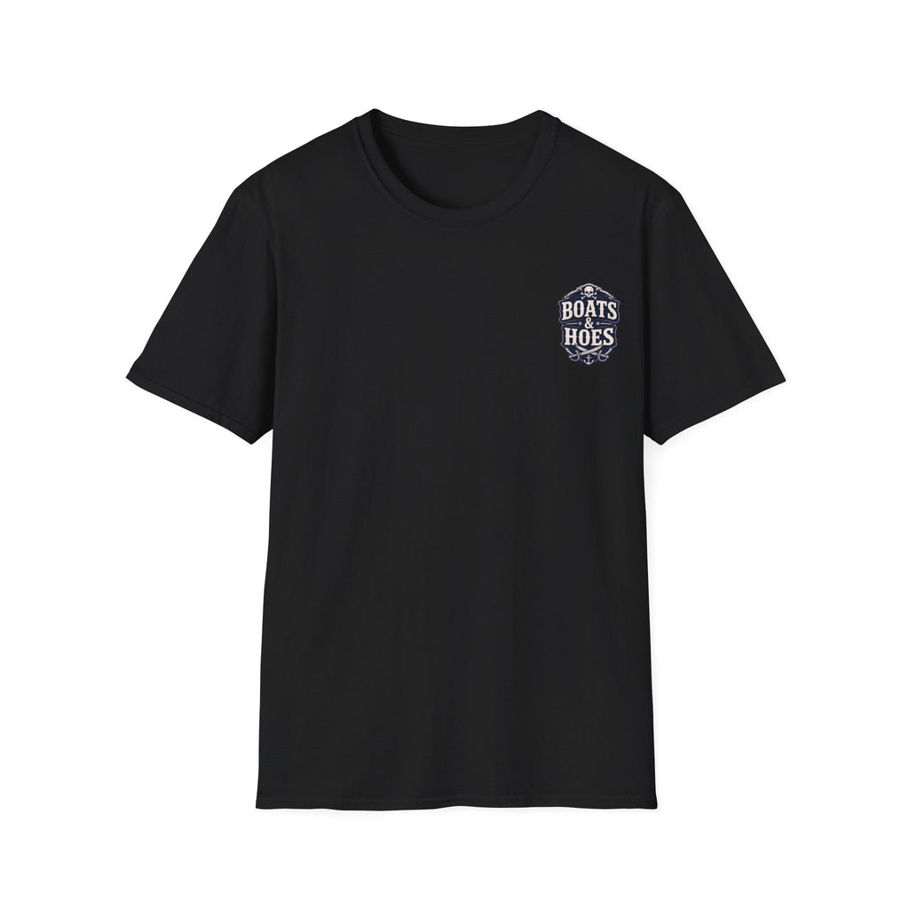 Boats and Hoes Pirate Front and Back Cruise Tee