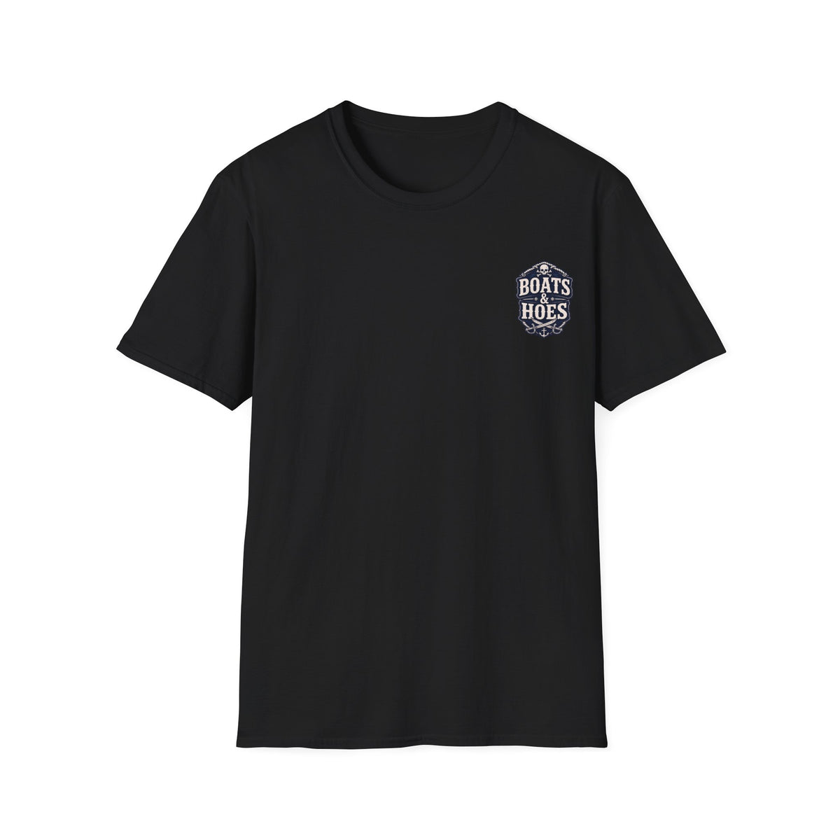 Boats and Hoes Pirate Front and Back Cruise Tee