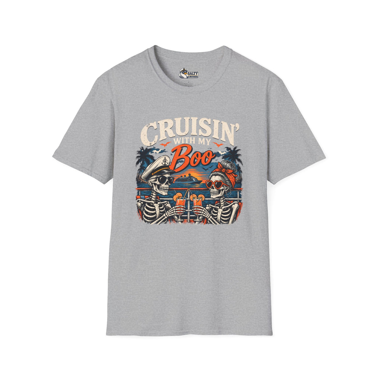 Cruisin’ With My Boo Halloween Cruise Tee