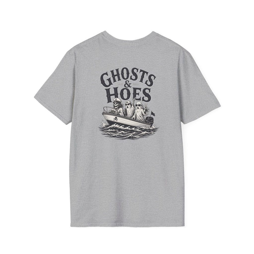 Ghosts & Hoes Speedboat Front and Back Tee