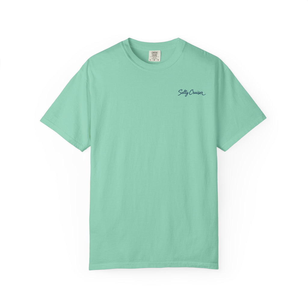 All Aboard Means All Aboard Front and Back Cruise Tee