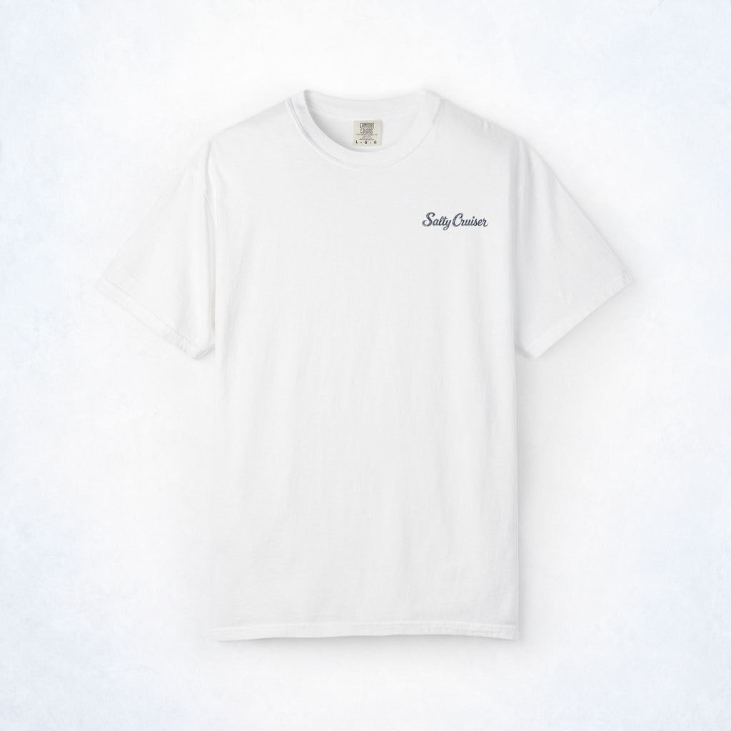 Salty Cruiser Sunset Cruise Ship Tee
