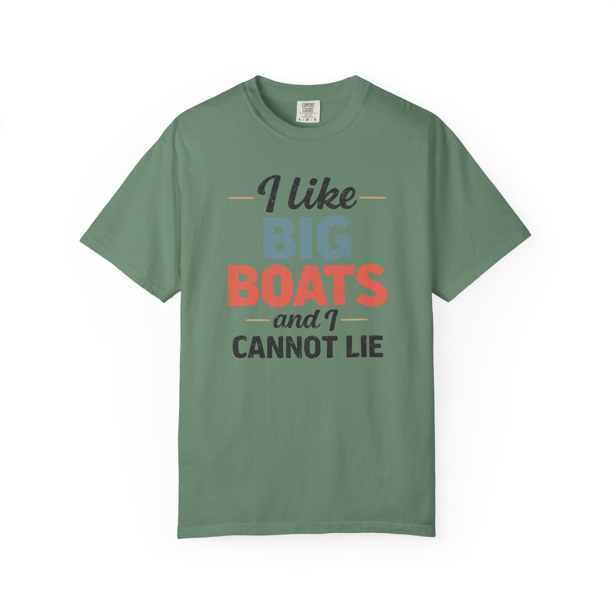 I Like Big Boats and I Cannot Lie Retro Cruise Tee