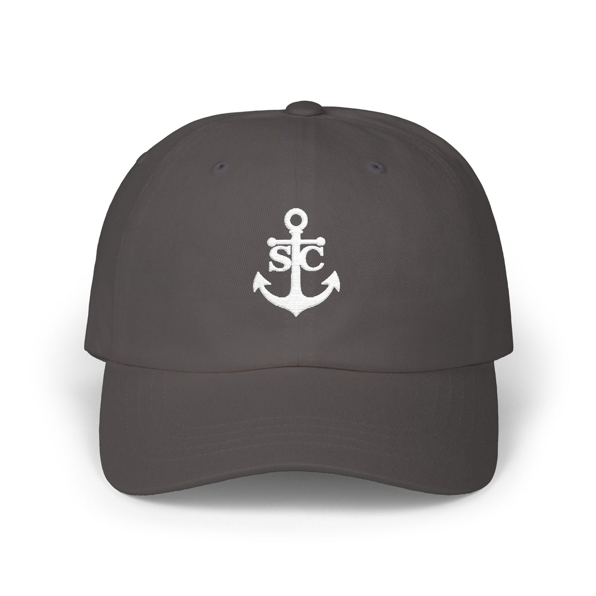 Salty Cruiser Anchor Embroidered Dad Cap