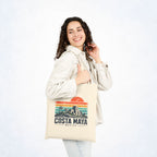 Costa Maya Mexico Cotton Canvas Tote Bag