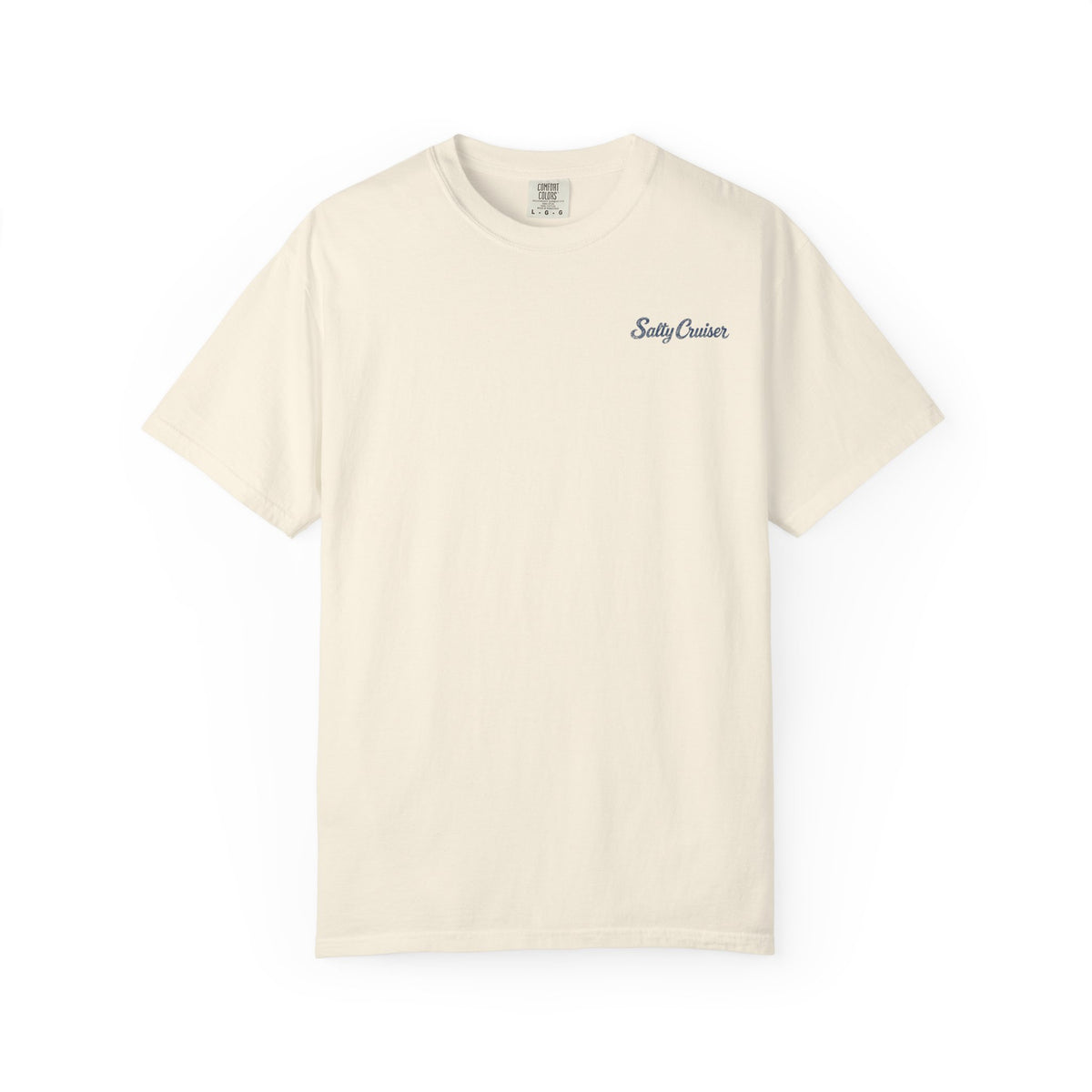 Salty Cruiser Coastal Port Front and Back Tee