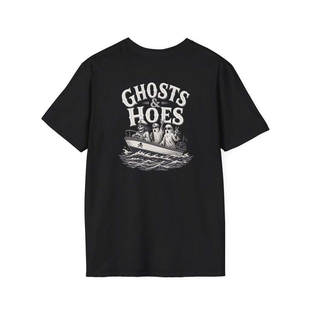 Ghosts & Hoes Speedboat Front and Back Tee