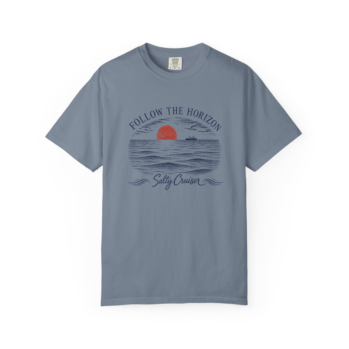 Follow the Horizon Coastal Cruise Tee