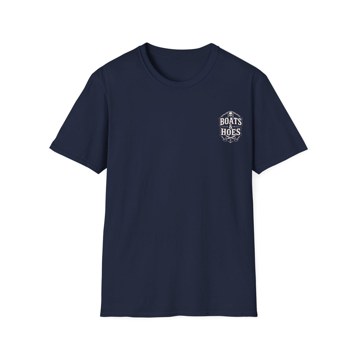 Boats and Hoes Pirate Front and Back Cruise Tee