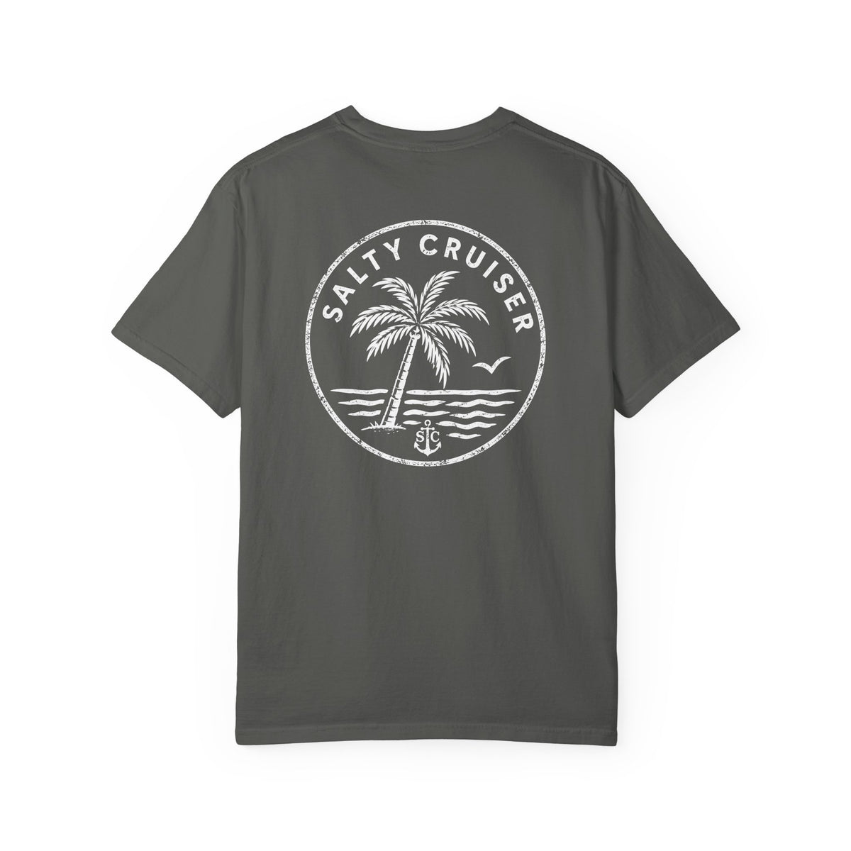 Salty Cruiser Coastal Palm Front and Back Tee