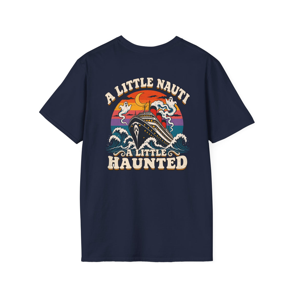 A Little Nauti A Little Haunted, Front and Back