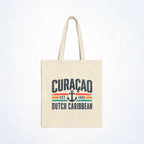 Curaçao Dutch Caribbean Cotton Canvas Tote Bag
