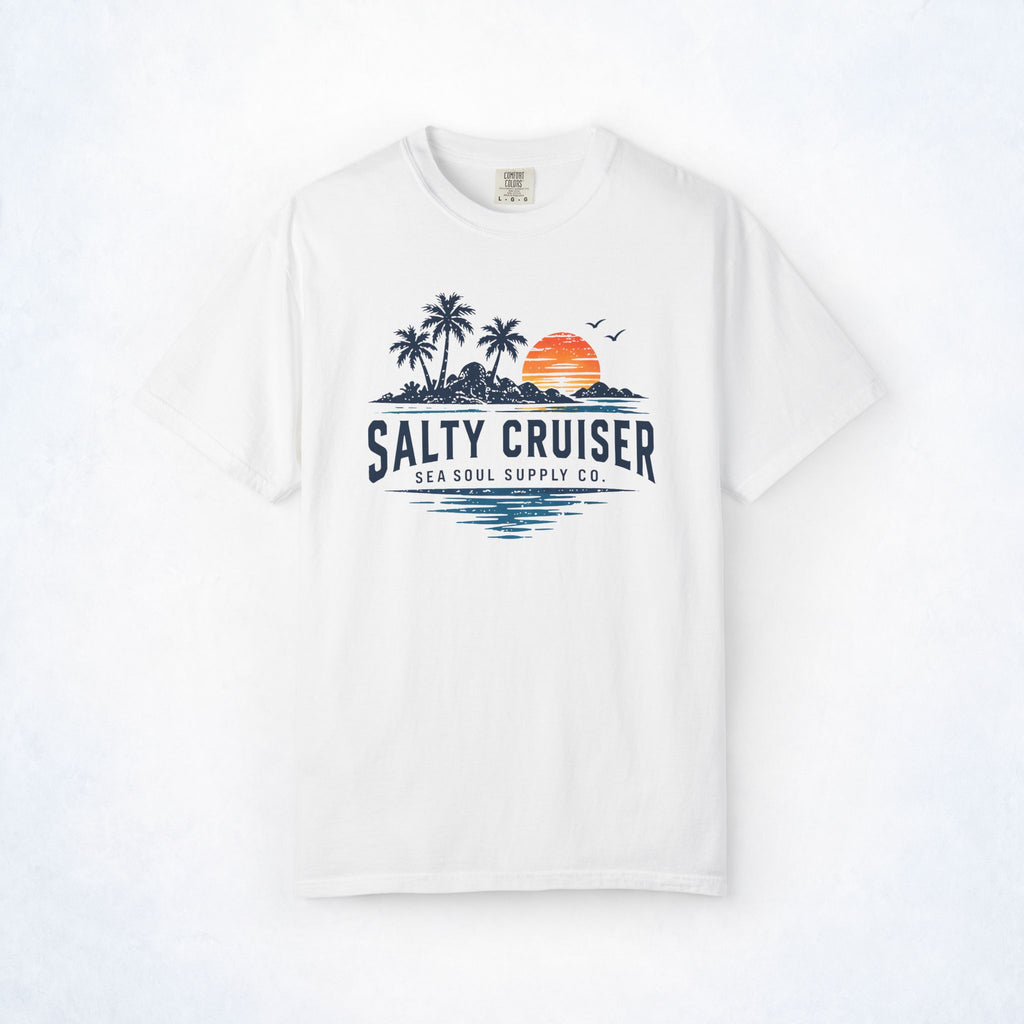 Salty Cruiser Sea Soul Supply Co. Tropical Island Tee