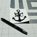 Salty Cruiser Anchor Decal