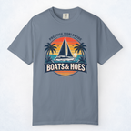 Boats & Hoes Vintage Sailboat Tee