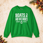 Boats & Ho Ho Hoes Christmas Crewneck Sweatshirt