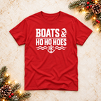 Boats & Ho Ho Hoes Christmas Cruise Tee