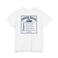 Cruise Rules Front and Back Tee