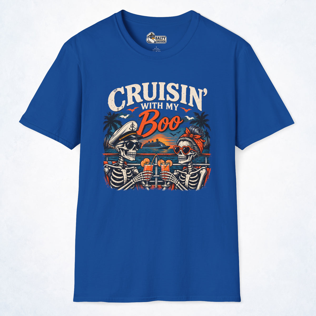 Cruisin’ With My Boo Halloween Cruise Tee