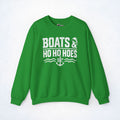 Boats & Ho Ho Hoes Christmas Crewneck Sweatshirt