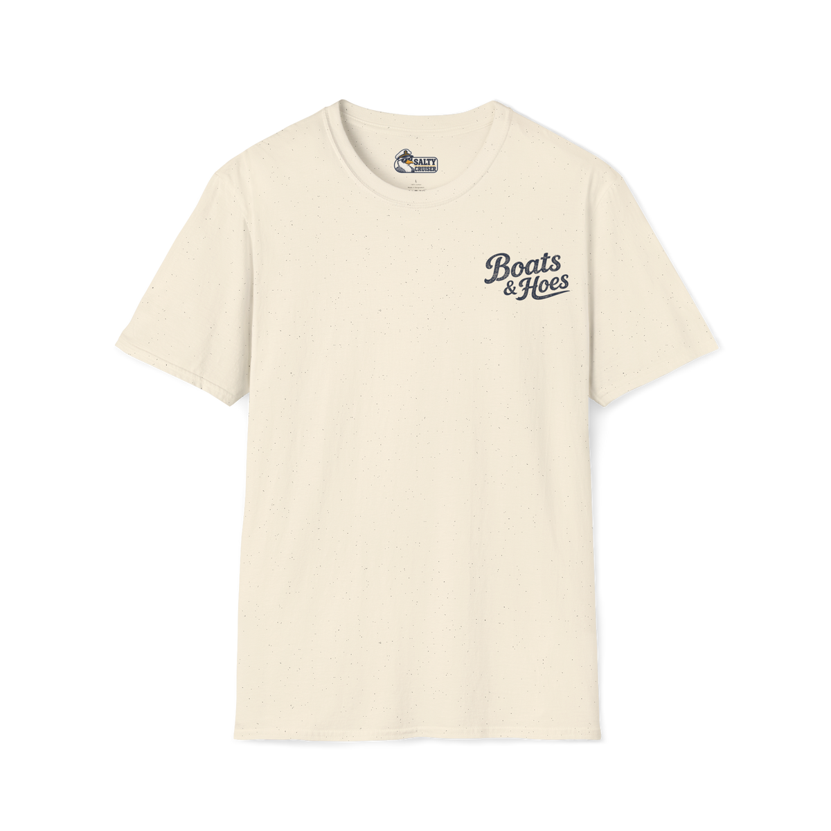 Boats and Hoes Speedboat Front and Back Tee