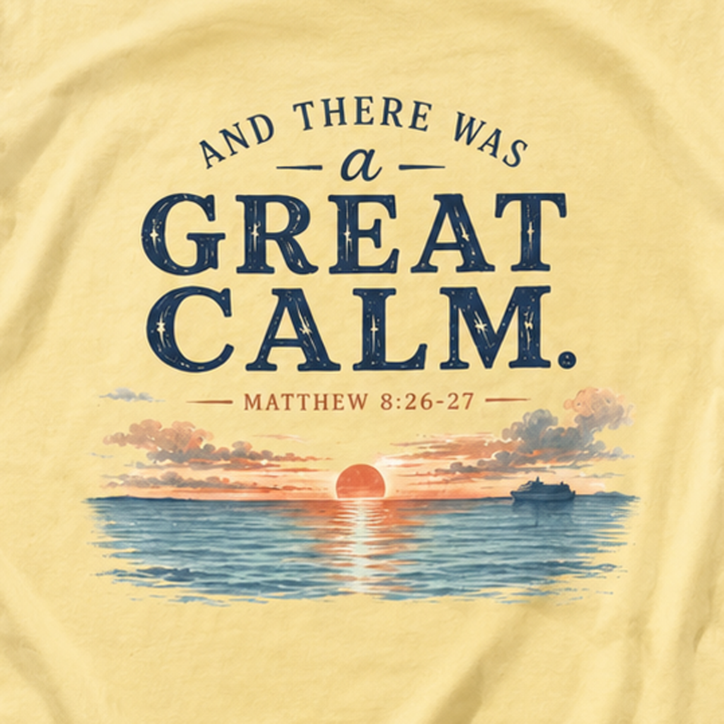 And There Was a Great Calm, Matthew 8:26-27