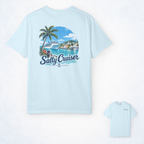 Salty Cruiser Coastal Port Front and Back Tee
