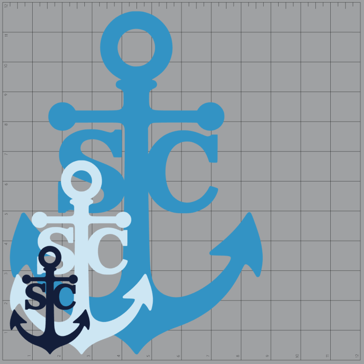 Salty Cruiser Anchor Decal