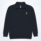 Salty Cruiser Embroidered Quarter-Zip Fleece