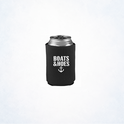 Boats & Hoes Carnival Wine Mixer Collapsible Can Coolers